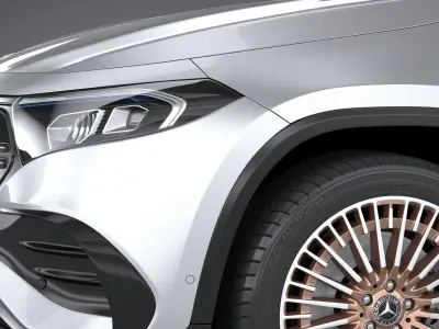 Mercedes Benz EQA 2022 3D model