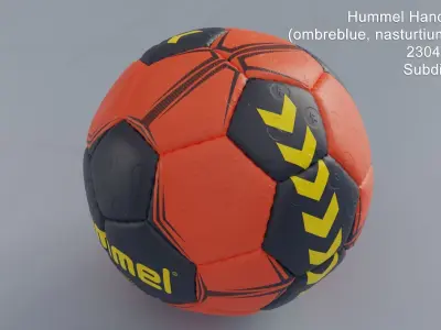 Hummel Handball 3D model