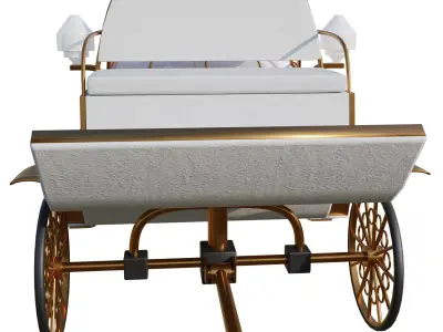 Wedding Chaise 3D model