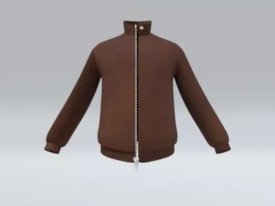 laos Sport Jacket Low-poly 3D model