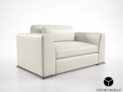Promemoria Ulderico Armchair 3D model