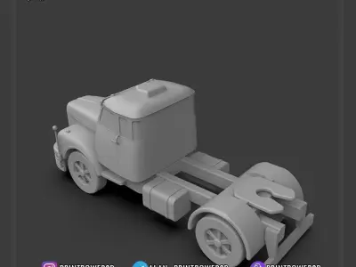 Scania 111 for 3d printing 3D print model