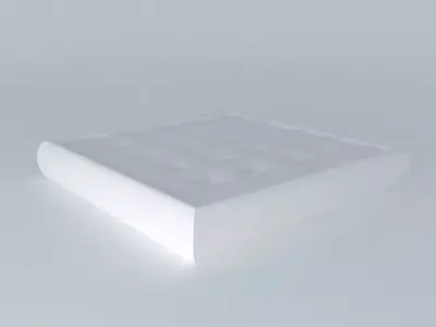Futon cushion 50x50 Free 3D model