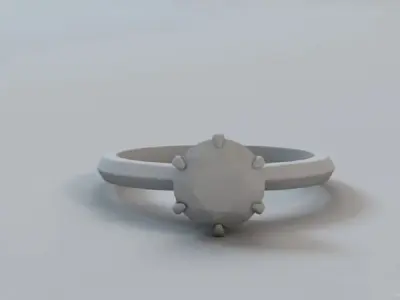 Diamond Ring 3D model