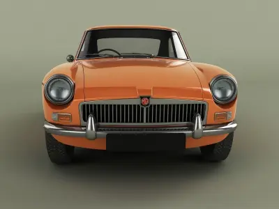 MG MGB GT 3D model