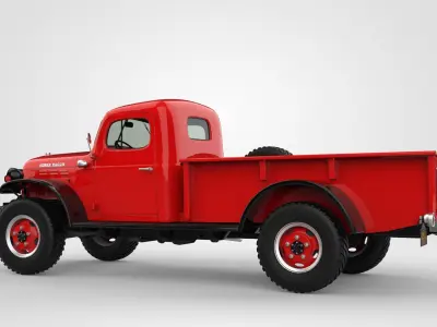 Dodge Power Wagon 1946 3D model