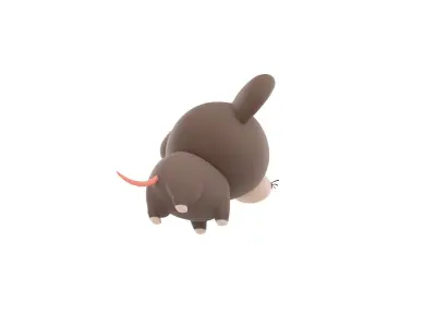 Character284 Rat 3D model