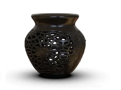 Mexican crock pot Low-poly 3D model