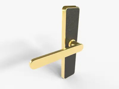 Door Lock Luxury 3D model
