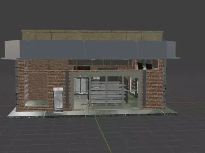 store model 3D model