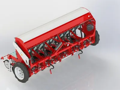 WG 1021 - Variator seed drill 180-300 3D model