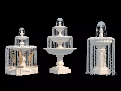 Classic Fountain Collection  3D model