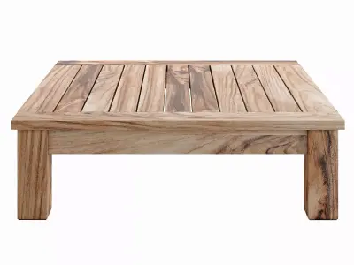 Attitude coffe table  Low-poly 3D model