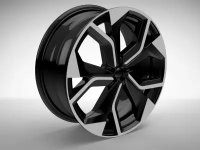 Q8 Rim  3D print model
