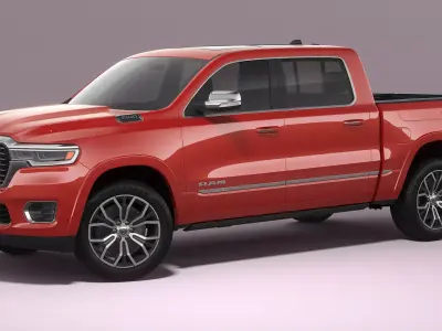 Ram 1500 Tungsten 2026 3D model