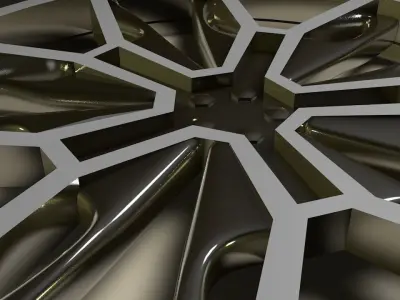 wheel 3D model 19