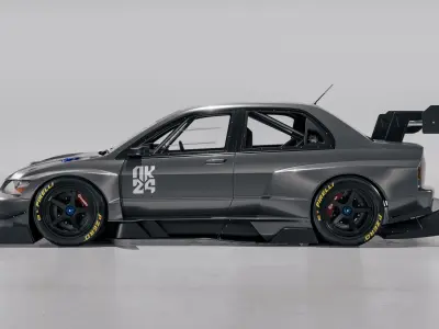 Mitsubishi Lancer Evolution IX Heavy Modification 3D model