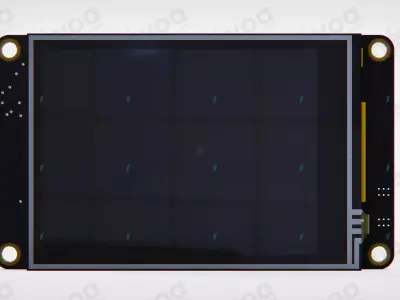 Human Machine Interface - NX3224K028 - Nextion 3D model