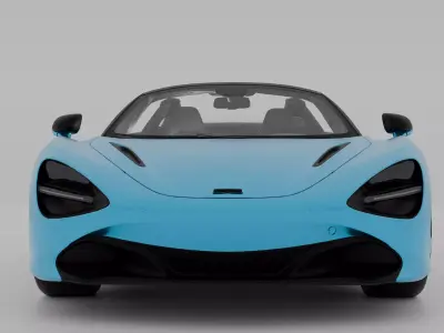 McLaren 720S Spider 3D model