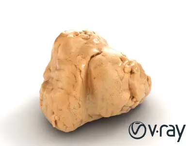 Natural Stalactite Rock Formation model pack Low-poly 3D model