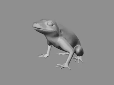 Frog 3D model