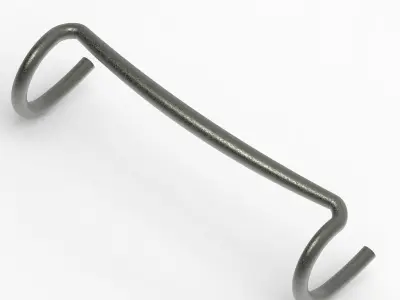 Sports Road Bike Handlebar 3D print model