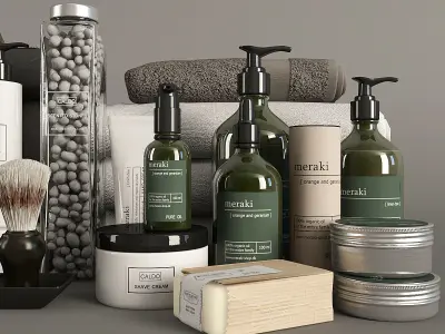 Bathroom Decor 3  3D model