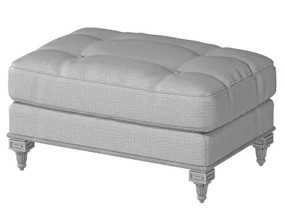 ebanista marchese ottoman 3D model