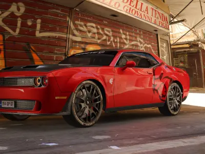 Dodge Challenger Hellcat Redeye 3D model