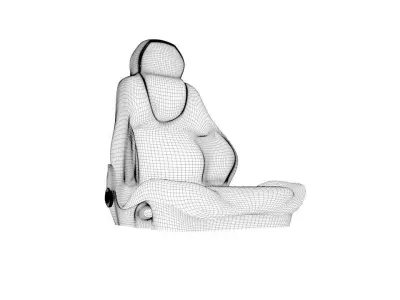 Car racing  Seat -3D model 3D model