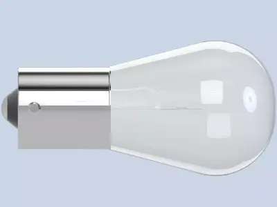 Light bulb 1141 P21W 24V - BA15s 3D model