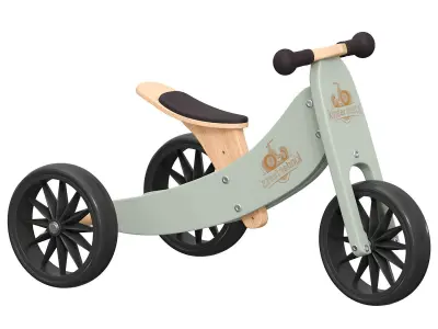 Kinderfeets  2in1 Tricycle and bike  Free 3D model