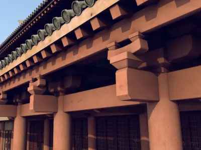 Chinese palace 3D model