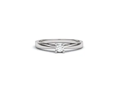 Engagement ring  Free 3D print model buy