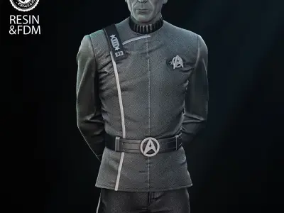 Wicked Movies Spock Bust 3D print model 3D print model