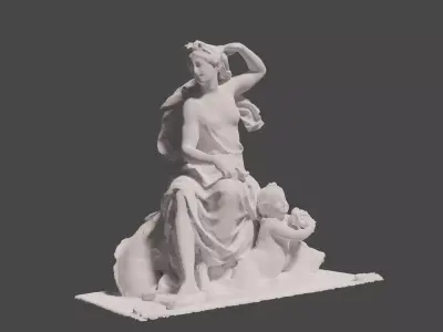 Ancient Sculpture Free 3D model