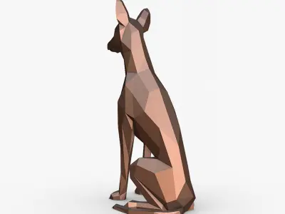 Podenco canario 3D print model