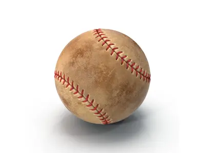 Baseball Ball Rawlings 3D model