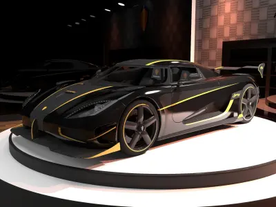 Koenigsegg Agera Rs 3D model