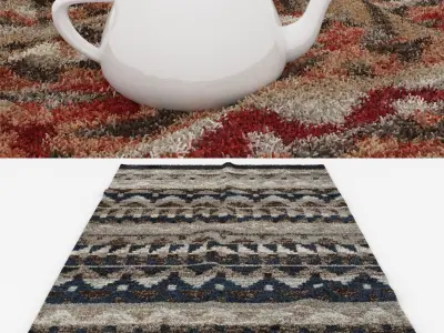 Rugs No 539 Low-poly 3D model