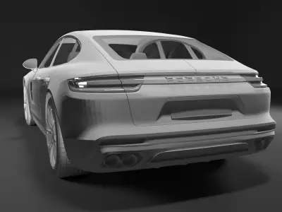luxury car 3d model vol06 3D model