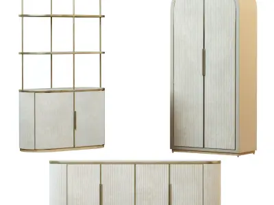 Tivoli Furniture Set 3D model