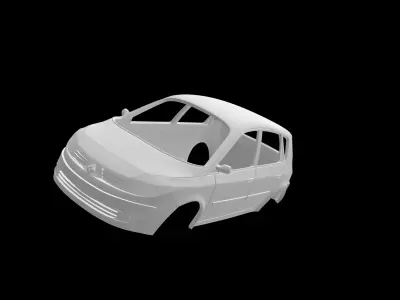 Renault Scenic MK2 3D print model