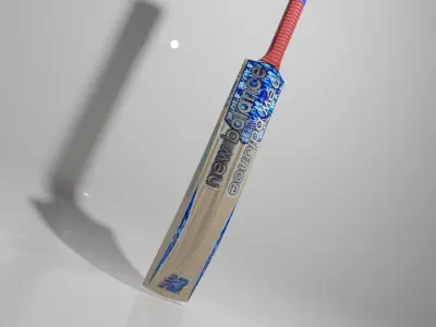 New Balance Cricket Bat Low-poly 3D model