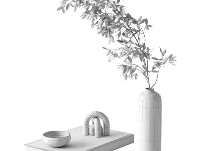 Decorative Set 15 3D model buy
