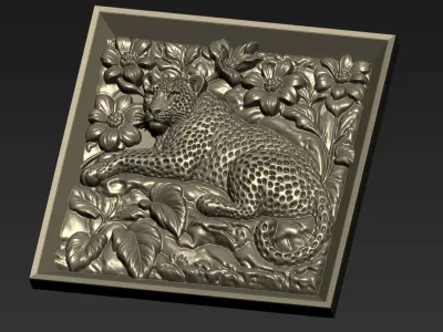 Leopard A6 3D print model