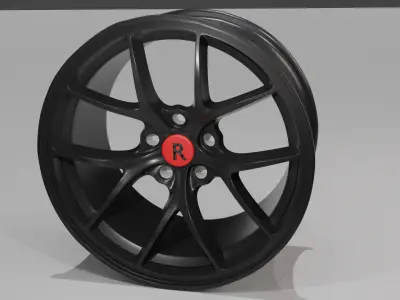 FLROCKY ALLOY Low-poly 3D model
