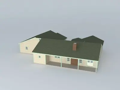 Tower House Free 3D model