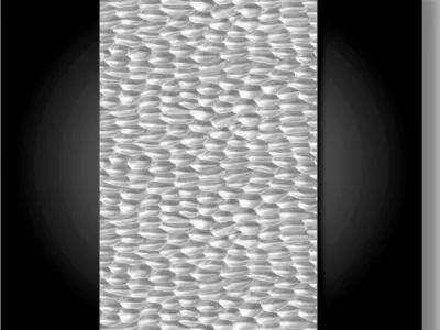 Hammered Finishing Texture 3D print model