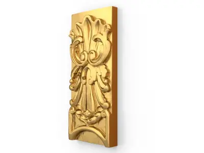 Classic carved decor ornament 507 3D print model